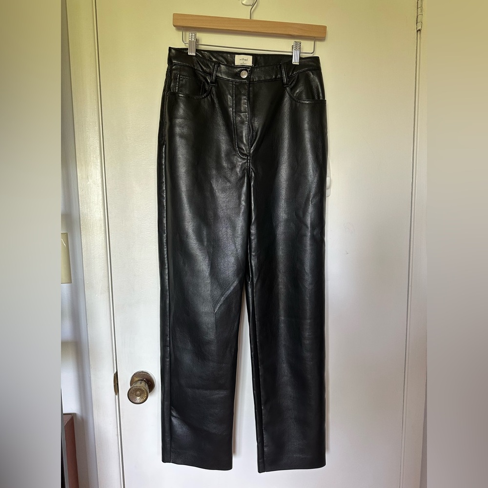 Aritzia Wilfred Melina Pant in black